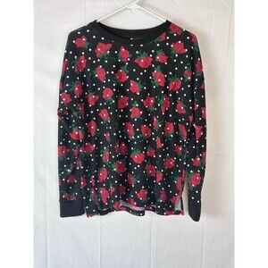 Kate Spade Womens Medium Longsleeve Rose Soft Sweater